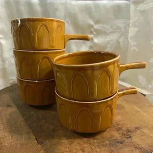 Set of 5 Vintage 1960s  Tams Soup Dishes